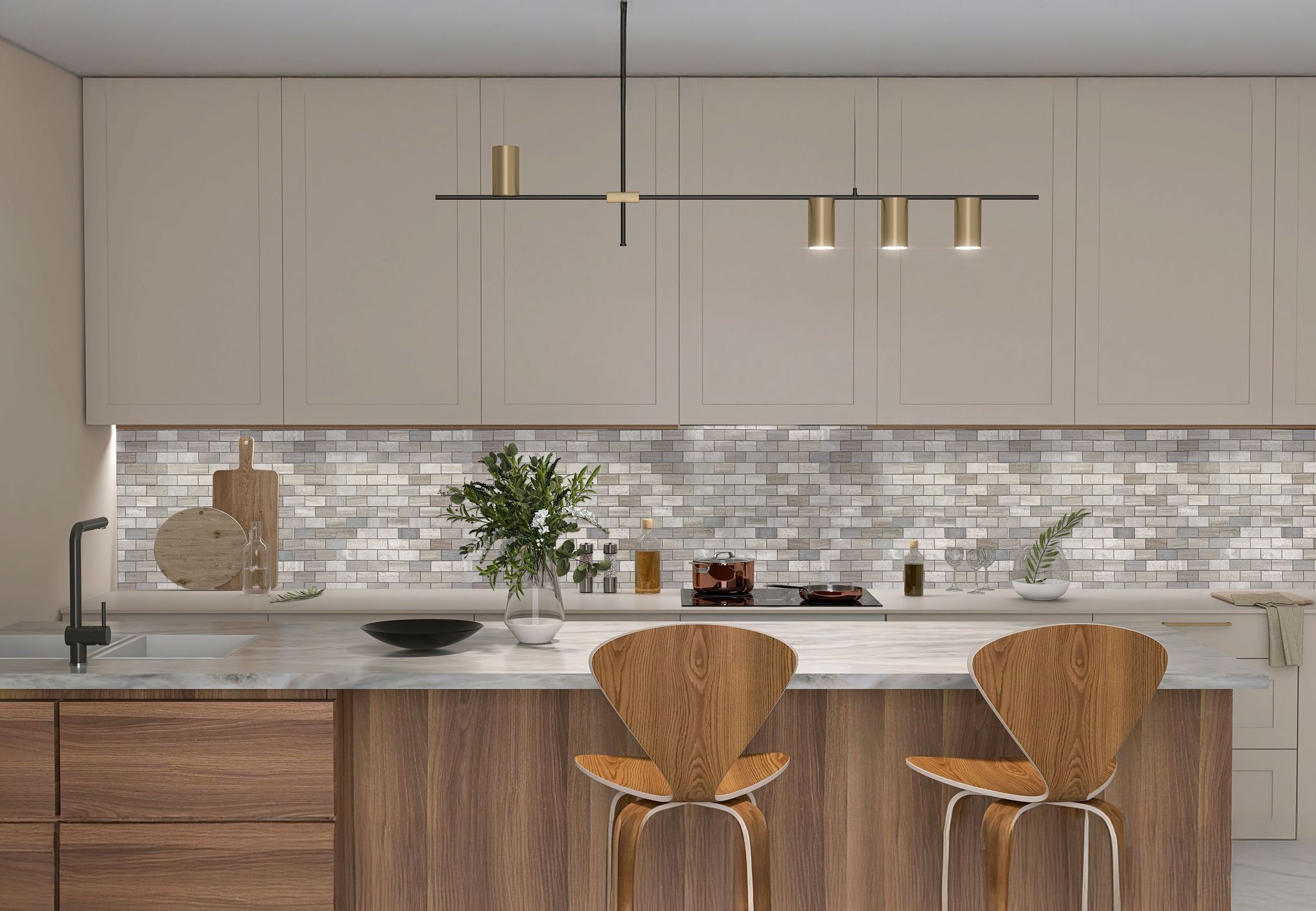 Brick Limestone Multi Finish Grey 2 | Alita Tile