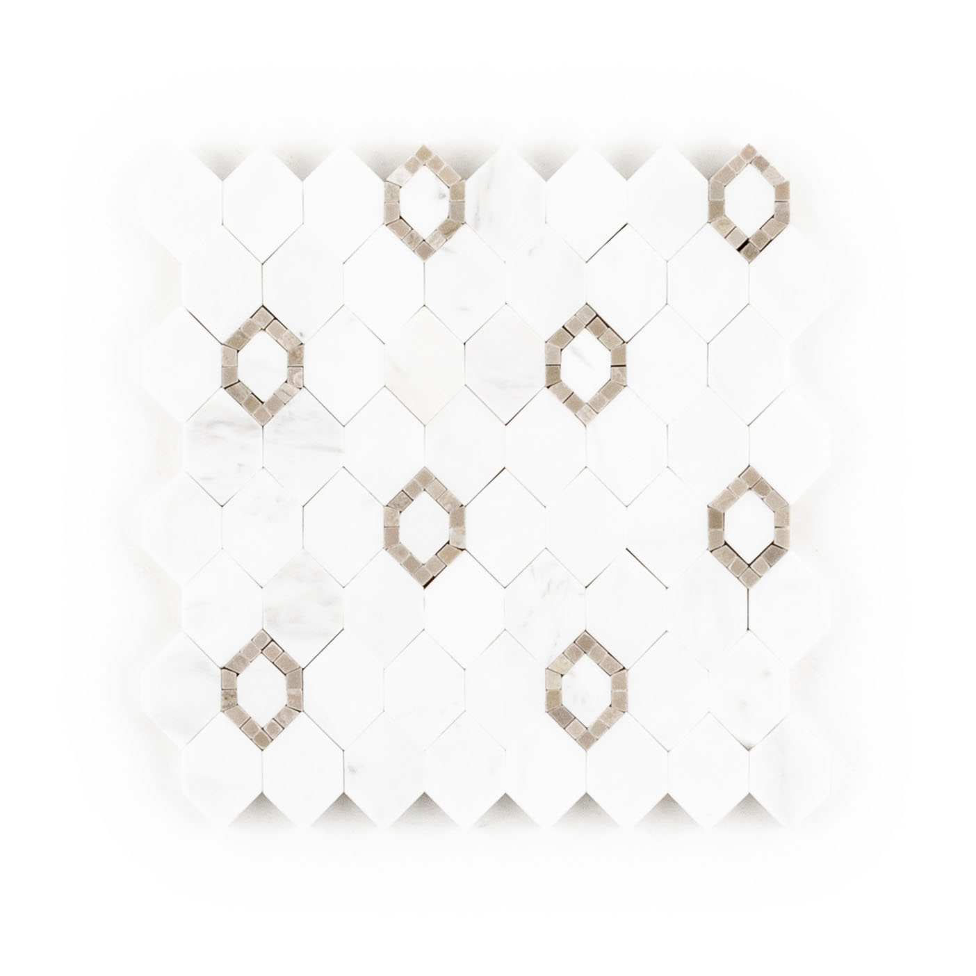 Daffodil Cream Mosaic | Alita Tile