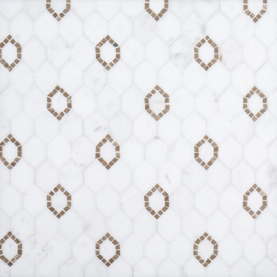 Daffodil Cream Mosaic | Alita Tile
