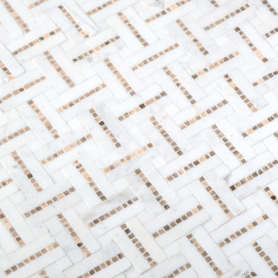 Gazebo Cream Mosaic | Alita Tile