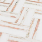 Rosey Weave Mosaic | Alita Tile