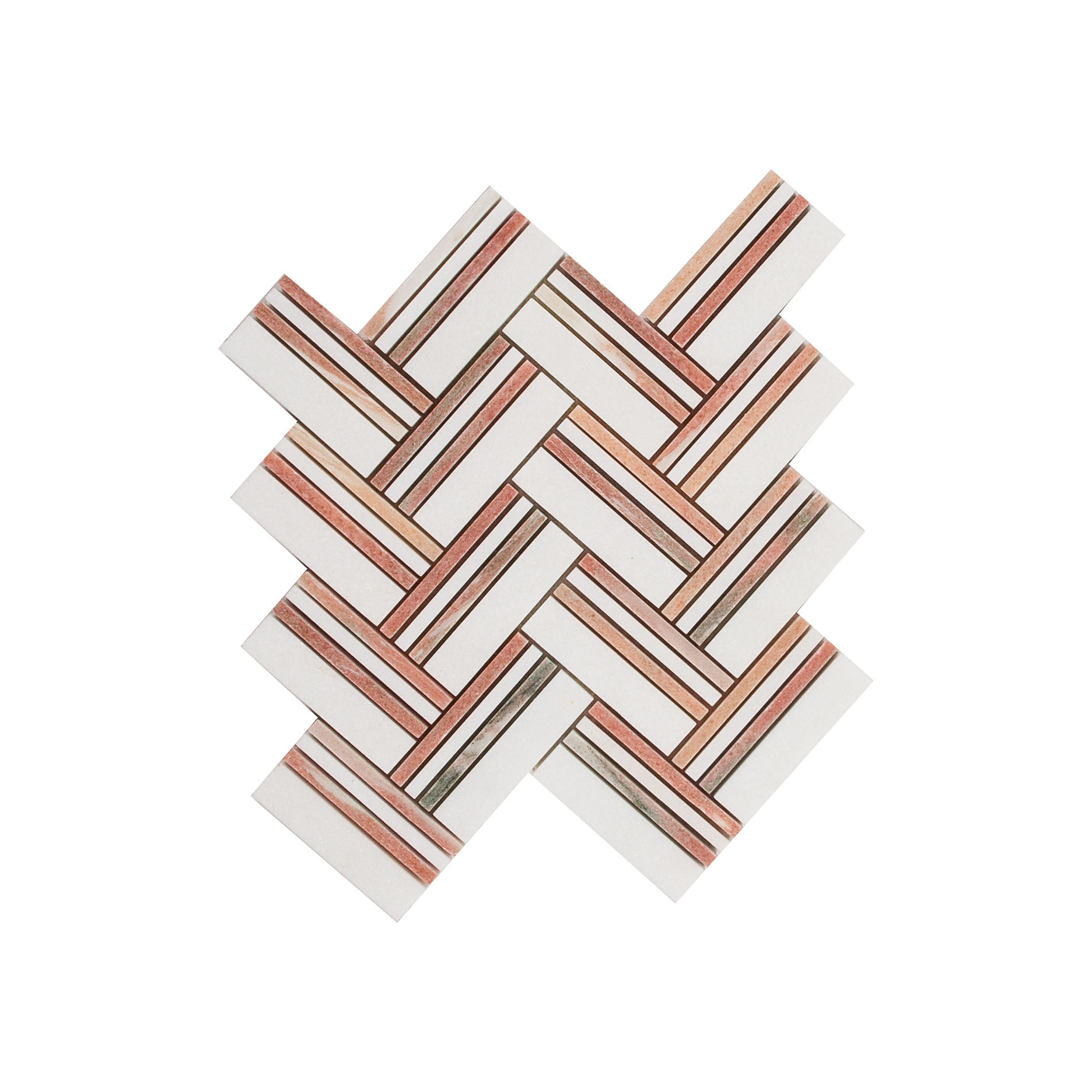 Rosey Weave Mosaic | Alita Tile