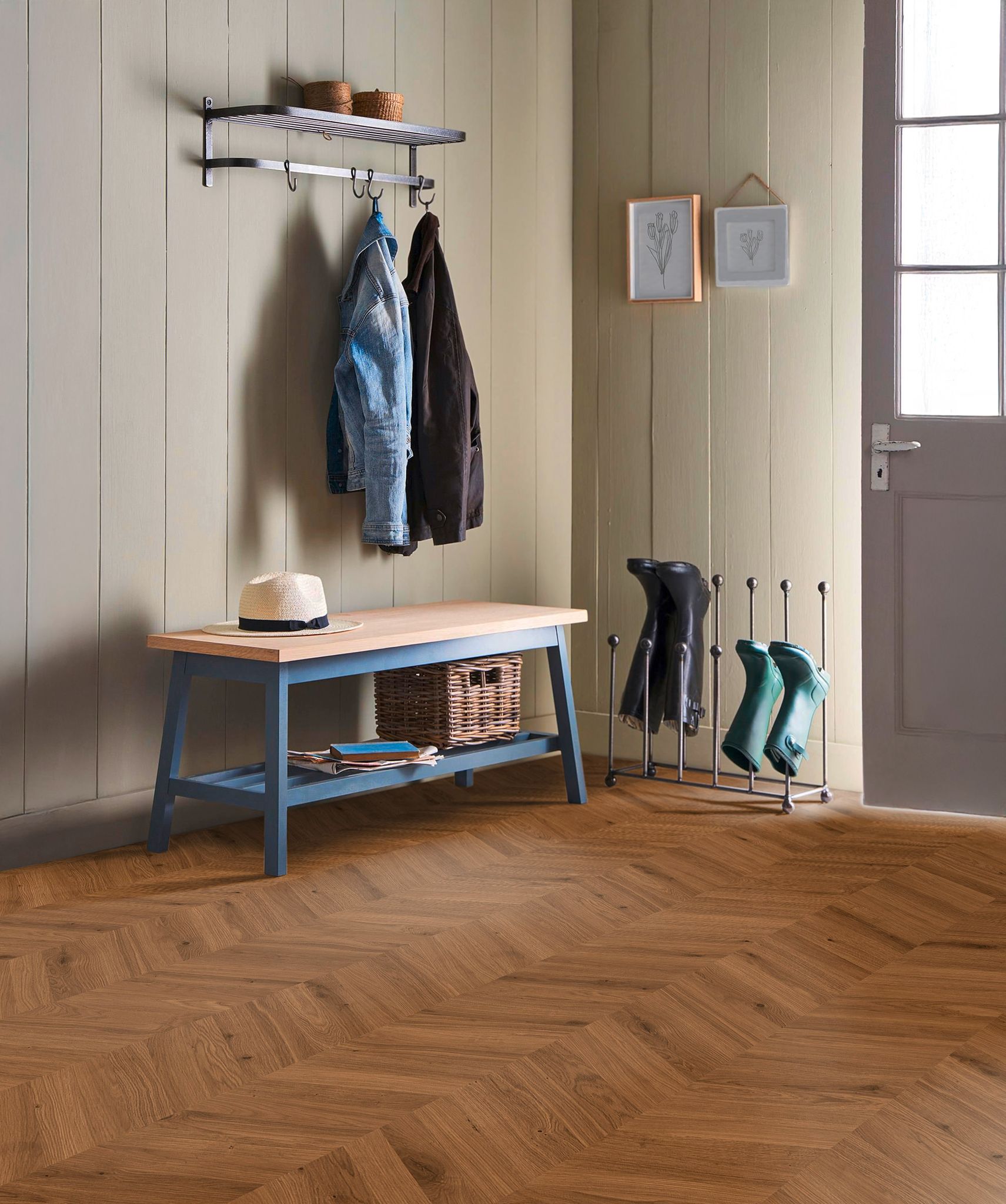 True Earth Chevron 10 | Alita Tile