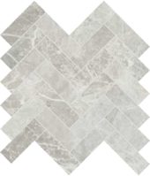 Apollo Argento 1.25x4 Herringbone Mosaic | Alita Tile
