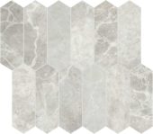 Apollo Argento 2x6 Picket Mosaic | Alita Tile