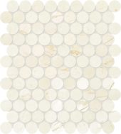 Avorio Crema 1.25 Penny Round Mosaic | Alita Tile