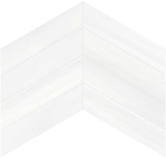 Cosmo Lumino 2x8.5 Chevron Mosaic | Alita Tile