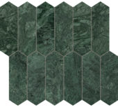 Diosa Verde  2x6 Picket Mosaic | Alita Tile