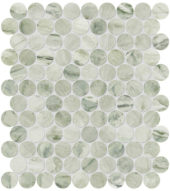 Moscato Argento 1.25 Penny Round Mosaic | Alita Tile
