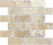 Picasso 2x4 Brick Mosaic | Alita Tile
