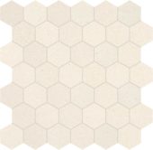 Serene Ivory 2 Hexagon Mosaic | Alita Tile