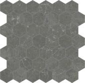 Stark Carbon 2 Hexagon Mosaic | Alita Tile