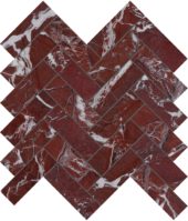Tuscano Rosso 1.25x4 Herringbone Mosaic | Alita Tile