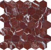 Tuscano Rosso 2 Hexagon Mosaic | Alita Tile