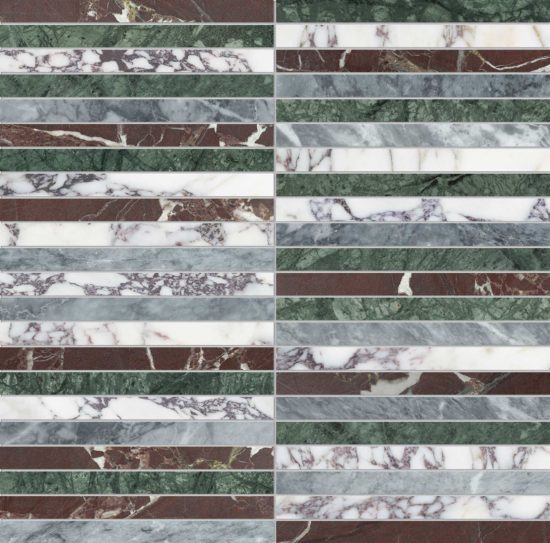 Utopio .5x6 Stacked Tropic Mosaic | Alita Tile