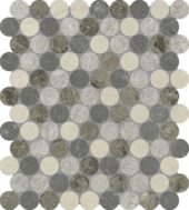 Utopio 1.25  Penny Round Terra  Mosaic | Alita Tile