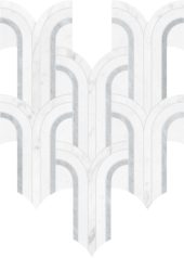 Utopio Florence Dove Stone Mosaic | Alita Tile