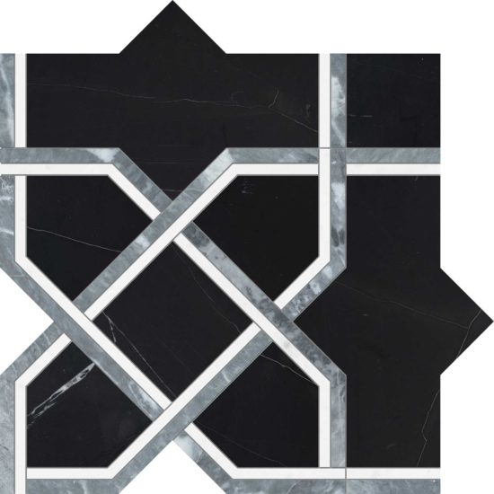 Utopio Madina Monochromo Mosaic | Alita Tile