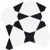 Utopio Stellar Nero Mosaic | Alita Tile