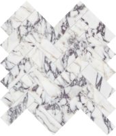 Viola Roccia 1.25x4 Herringbone Mosaic | Alita Tile