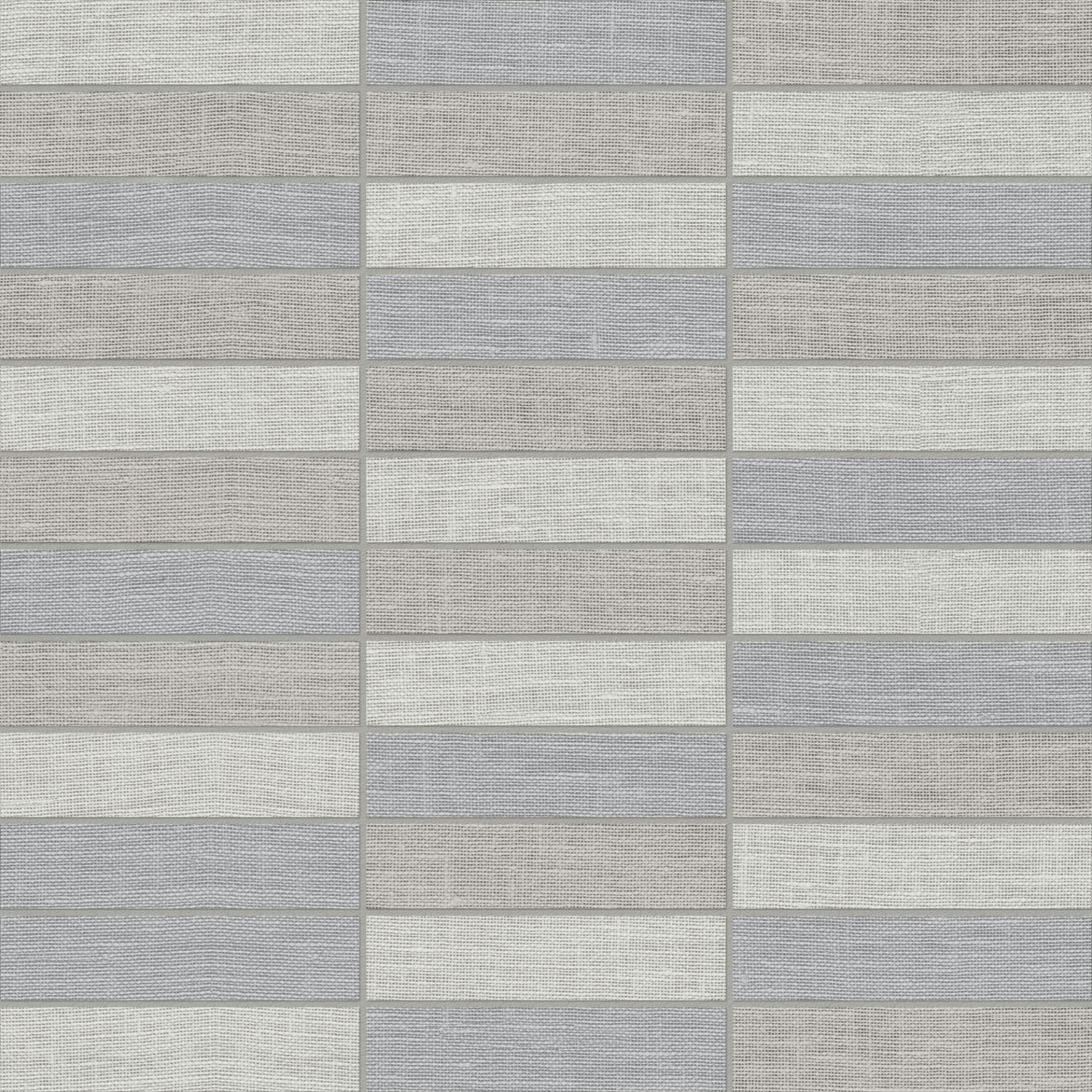 Fabrika 1X4 Stacked Mosaic Dark Matte | Alita Tile