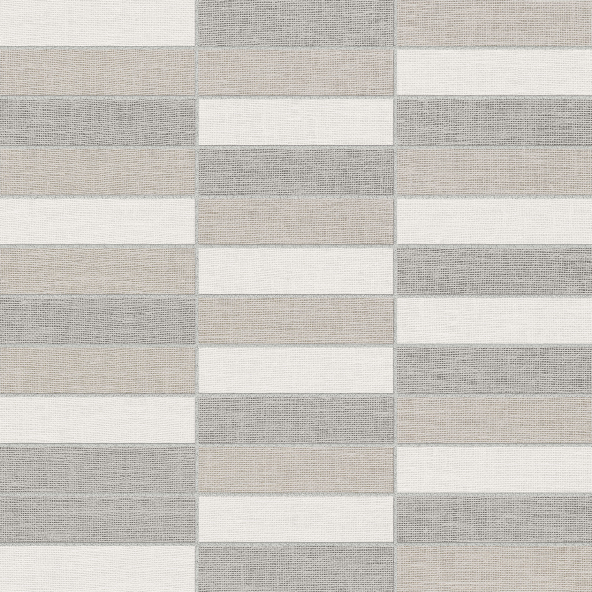 Fabrika 1X4 Stacked Mosaic Light Matte | Alita Tile