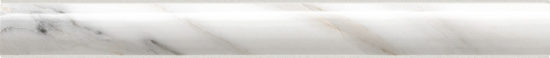 Obsession .5x10 Calacatta Quarter Round | Alita Tile