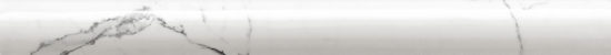 Obsession .5x10 Statuario Quarter Round | Alita Tile