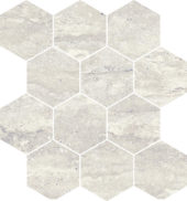 Saturnia 3x3 Hex Roman Matte | Alita Tile