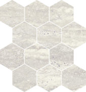 Saturnia 3x3 Hex Roman Matte | Alita Tile
