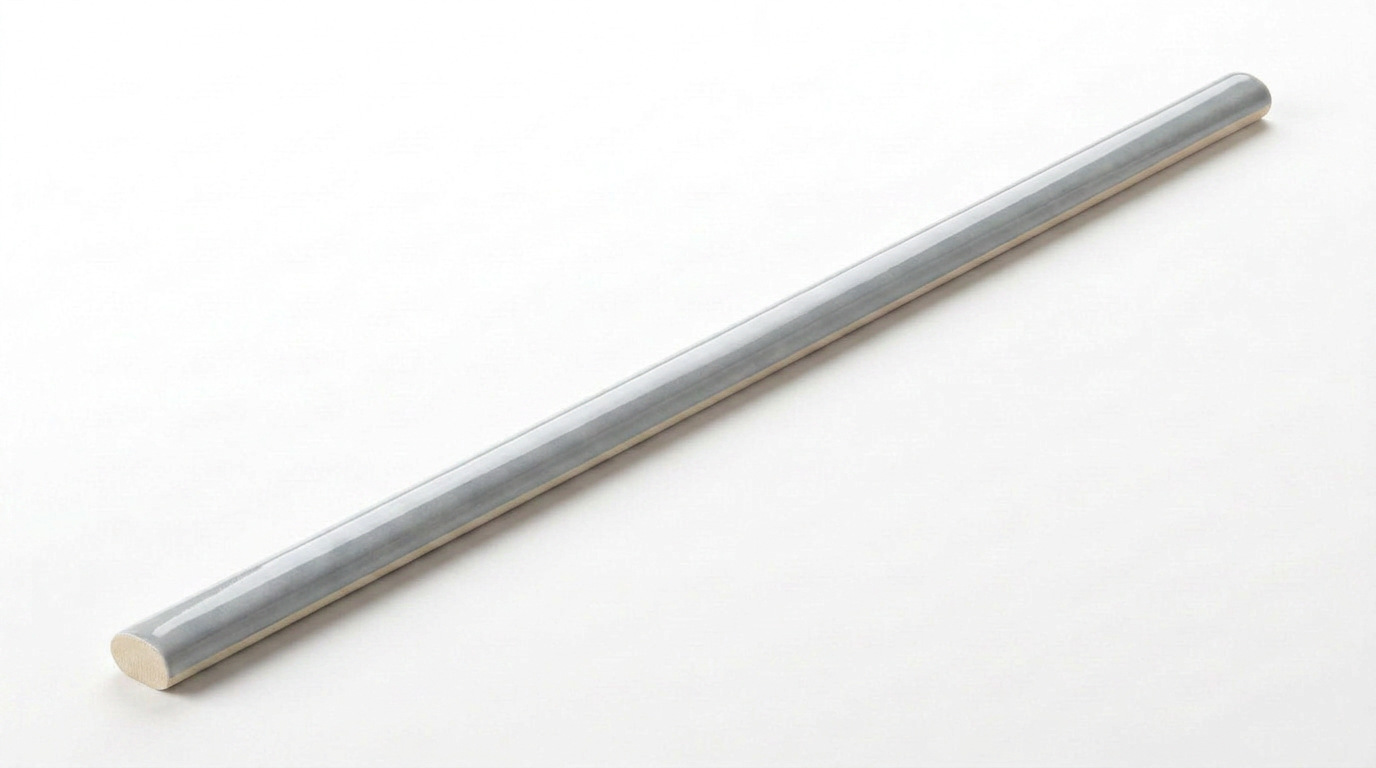 Aruba Steel Gloss .39x9 Trim | Alita Tile