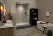 Drift Sand Gloss Shower Wall Kit 32x60x94 | Alita Tile