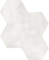 Form 7" Hexagon Ivory | Alita Tile