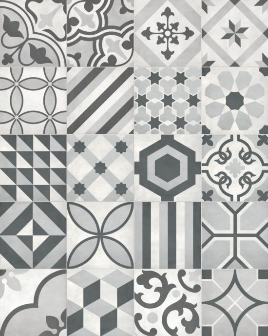 Form 8x8 Ice Deco Blend | Alita Tile