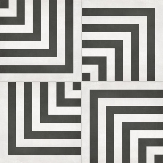 Form 8x8 Monochrome Geo | Alita Tile