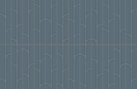 Geometra 3x12 Ink Ivy | Alita Tile
