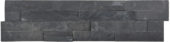 Ledger Stone 6x24 Carbon Split Face Corner | Alita Tile