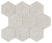 Lithoform 4" Hex Crosscut Dunes | Alita Tile