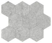 Lithoform 4" Hex Crosscut Twilight | Alita Tile