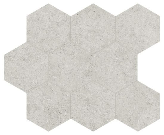 Lithoform 4" Hex Crosscut Vista | Alita Tile