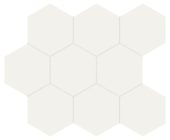 Monoforma 4" Hex Moonlight Silk | Alita Tile