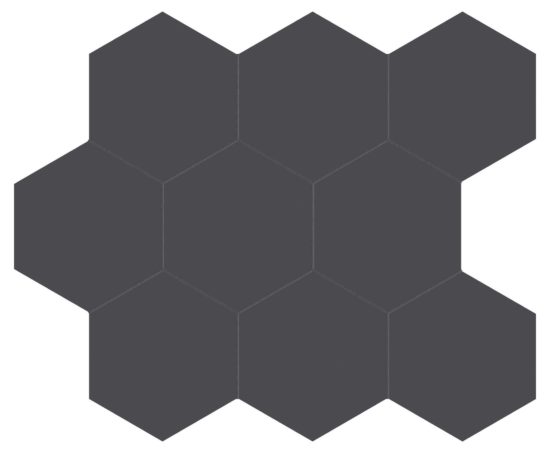 Monoforma 4" Hex Shilhouette Silk | Alita Tile