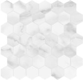 Plata Statuario Brina 2 Hexagon Polished | Alita Tile