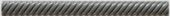Poitiers 1x12 Rochelle Rope Smoke | Alita Tile