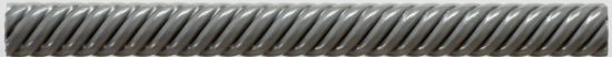 Poitiers 1x12 Rochelle Rope Smoke | Alita Tile