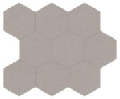 Serena 4" Hex Pewter | Alita Tile