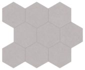 Serena 4" Hex Shale | Alita Tile