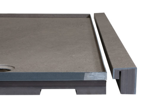 Shower Pan 30x60 Concrete Sand | Alita Tile