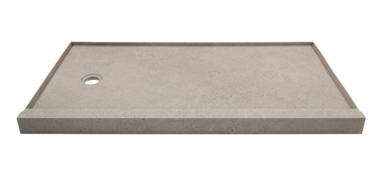 Shower Pan 30x60 Concrete Sand | Alita Tile