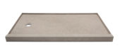 Shower Pan 32x60 Concrete Sand | Alita Tile